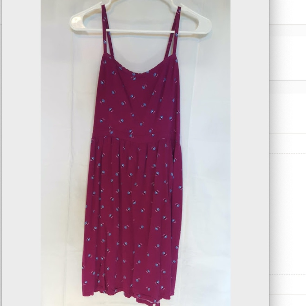 Magenta Sleeveless Dress